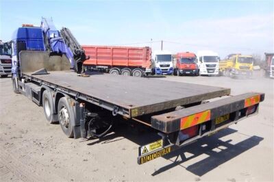 2008 MAN TGS 26 440 6x2 Rear Steer Drawbar Crane Flat - 5