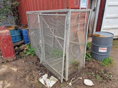 Gas Bottle Storage Cage