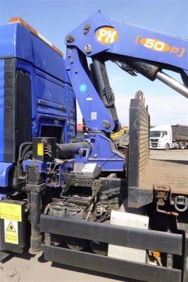 2008 MAN TGS 26 440 6x2 Rear Steer Drawbar Crane Flat - 31