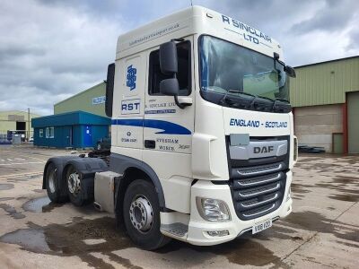 2018 DAF XF 480 6x2 Midlift Tractor Unit