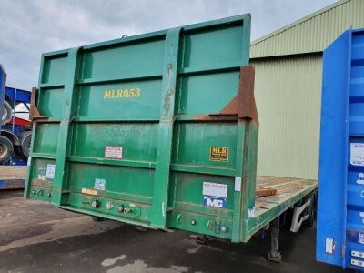 2010 M&G 45' Triaxle Flat Trailer - 2