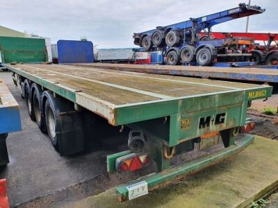 2010 M&G 45' Triaxle Flat Trailer - 3