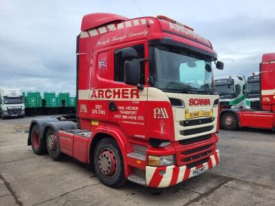 2012 Scania R440 Euro 6 6x2 Midlift Tractor Unit