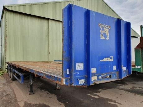 2010 Concept Triaxle Flat Trailer 