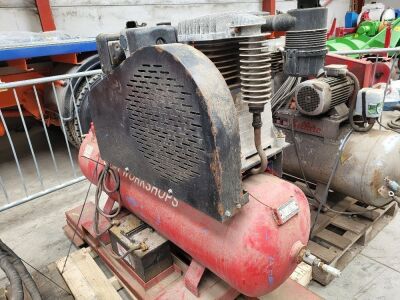 Rednal Pneumatics 250ltr Diesel Compressor, Bryco Donkey Engine - 2