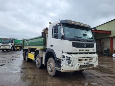 2019 Volvo FMX 410 8x4 Steel Body Tipper