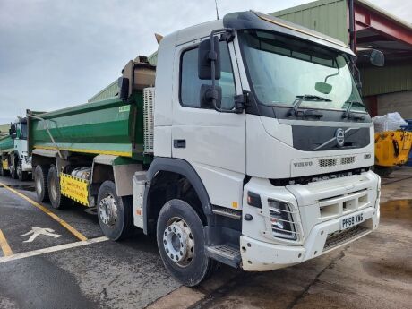 2019 Volvo FMX 410 8x4 X-High B-Ride Steel Body Tipper