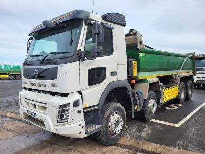 2019 Volvo FMX 410 8x4 X-High B-Ride Steel Body Tipper - 2