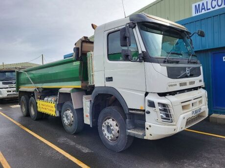 2019 Volvo FMX 410 8x4 X-High B-Ride Steel Body Tipper