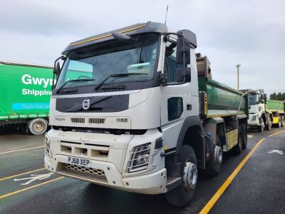 2019 Volvo FMX 410 8x4 X-High B-Ride Steel Body Tipper - 2