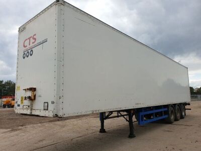 1998 Crane Fruehauf Triaxle Box Van Trailer - 2