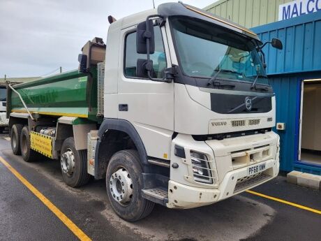 2019 Volvo FMX 410 8x4 X-High B-Ride Steel Body Tipper