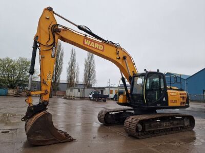 2017 JS220LC+ Excavator