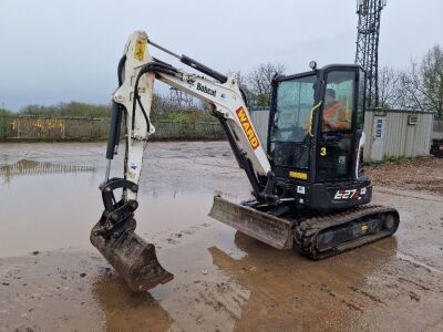 2020 Bobcat E27Z Mini Digger