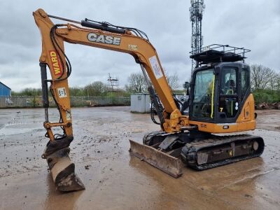 2017 Case CX80C Excavator