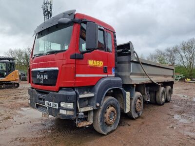 2011 MAN TGS 35.400 8x4 Steel Body Tipper