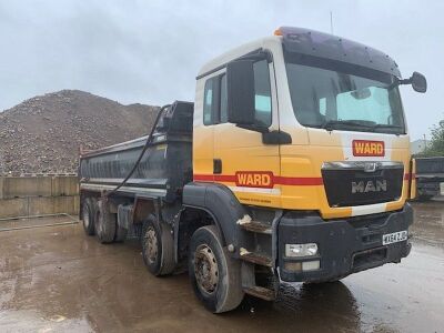 2014 MAN TGS 35.400 8x4 Steel Body Tipper 