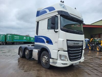 2018 DAF XF 530 6x2 Midlift Tractor Unit