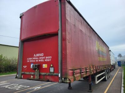 2009 SDC Triaxle Curtainside Trailer - 2