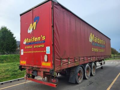 2009 SDC Triaxle Curtainside Trailer - 4