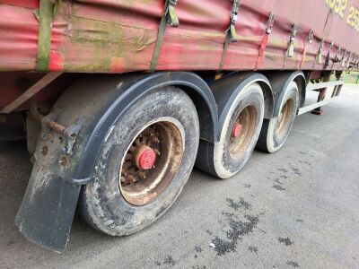 2009 SDC Triaxle Curtainside Trailer - 5