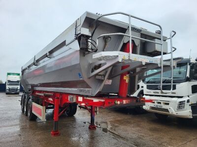 2016 Fruehauf Triaxle Aggregate Tipping Trailer