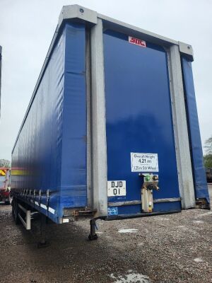 2018 SDC Triaxle Curtainside Trailer