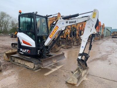 2020 Bobcat E27Z Mini Digger 