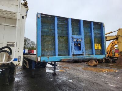 2005 Montracon Triaxle Flat Trailer