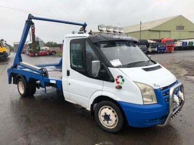 2008 Ford Transit 3.5ton Skip Loader