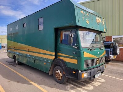 1990 Mercedes 814 4x2 Horsebox