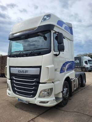 2016 DAF XF510 6x2 Midlift Tractor Unit