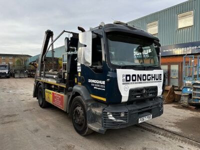 2017 Renault D18 Telescopic 4x2 Skip Loader