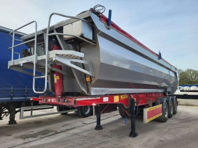 2016 Fruehauf Triaxle Aggregate Tipping Trailer