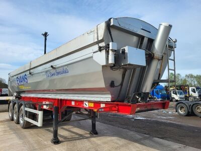 2023 Kelburg Triaxle Bathtub Tipping Trailer