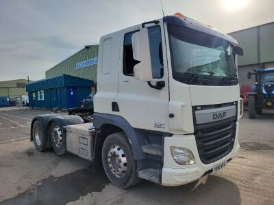 2016 DAF CF440 6x2 Midlift Tractor Unit