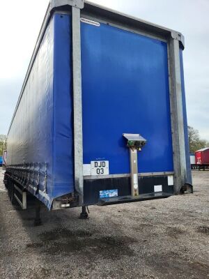 2016 Montracon Triaxle Curtainside Trailer