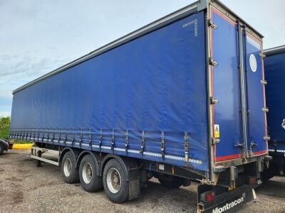 2016 Montracon Triaxle Curtainside Trailer - 3