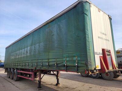 2003 General Trailers Triaxle Curtainside Trailer