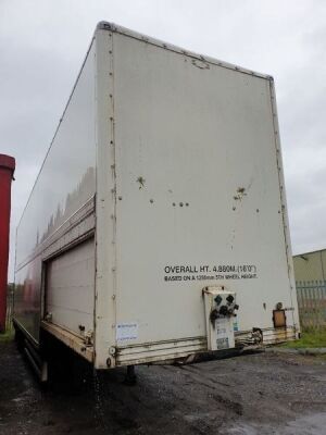 2007 Don Bur Triaxle Double Deck Box Van Trailer