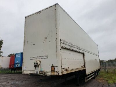 2007 Don Bur Triaxle Double Deck Box Van Trailer - 4