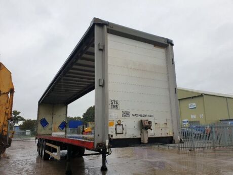 2002 SDC Triaxle Curtainside Trailer