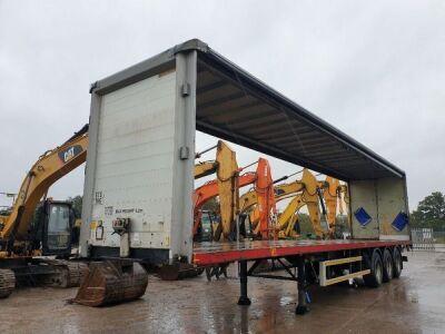 2002 SDC Triaxle Curtainside Trailer - 2