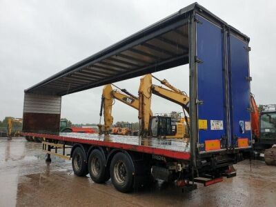 2002 SDC Triaxle Curtainside Trailer - 3