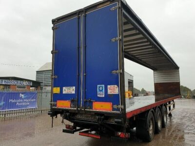 2002 SDC Triaxle Curtainside Trailer - 4