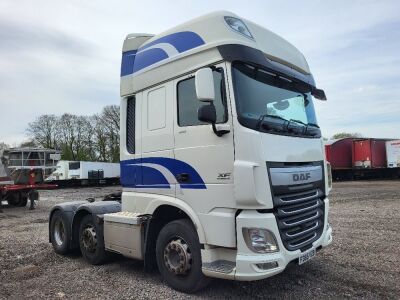 2016 DAF XF510 6x2 Midlift Tractor Unit