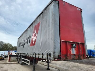 2007 M&G Triaxle Curtainside Trailer