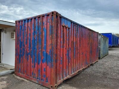 20 x 8 Container c/w Racking