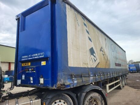 2010 Donbur Triaxle Curtainside Trailer