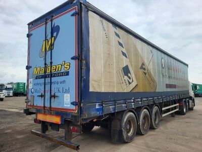 2010 Donbur Triaxle Curtainside Trailer - 3